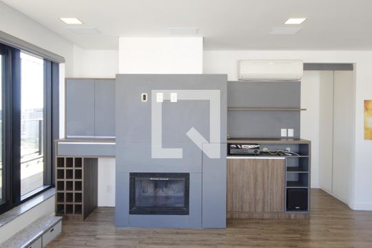 Sala de apartamento à venda com 2 quartos, 128m² em Jardim do Salso, Porto Alegre