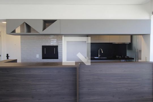 Cozinha de apartamento à venda com 2 quartos, 128m² em Jardim do Salso, Porto Alegre