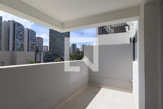 Varanda da Sala de apartamento para alugar com 2 quartos, 86m² em Jardim Caboré, São Paulo