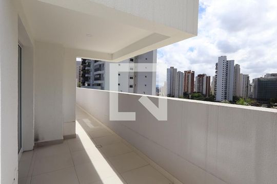 Varanda da Sala de apartamento para alugar com 2 quartos, 86m² em Jardim Caboré, São Paulo