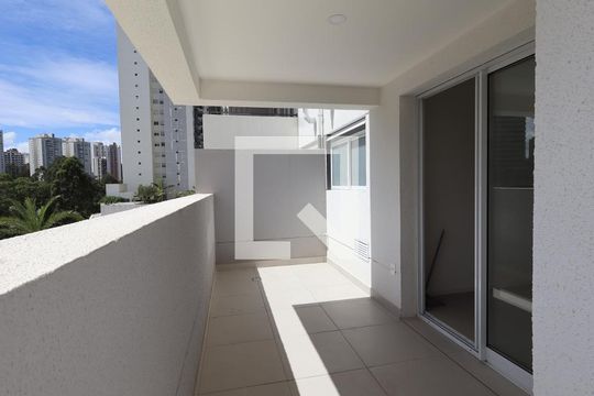 Varanda da Sala de apartamento para alugar com 2 quartos, 86m² em Jardim Caboré, São Paulo