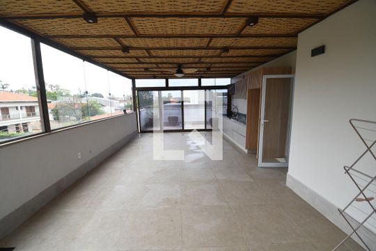Varanda de casa de condomínio à venda com 3 quartos, 280m² em Parque Taquaral, Campinas