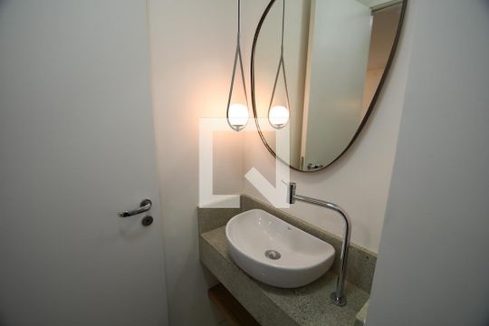 Lavabo de apartamento para alugar com 3 quartos, 105m² em Nova Campinas, Campinas