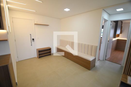 Sala de apartamento para alugar com 3 quartos, 105m² em Nova Campinas, Campinas
