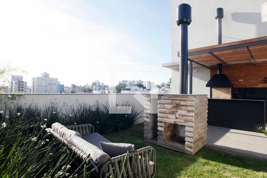 Área Comum - Rooftop Lareira de apartamento à venda com 2 quartos, 51m² em Santa Cecília, Porto Alegre