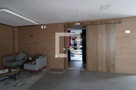 Área Comum - Mercadinho 24h de kitnet/studio à venda com 1 quarto, 30m² em Jardim, Santo André