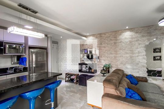 Sala de apartamento à venda com 3 quartos, 72m² em Vila Penteado, São Paulo
