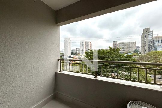 Sacada de apartamento à venda com 1 quarto, 32m² em Campo Belo, São Paulo