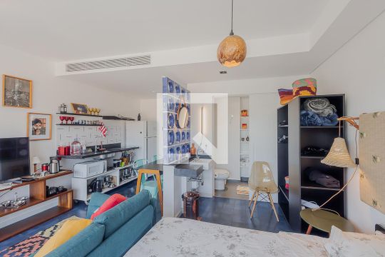 Studio de kitnet/studio para alugar com 1 quarto, 29m² em Pinheiros, São Paulo
