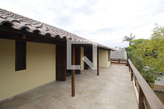 Varanda da Sala de casa à venda com 4 quartos, 262m² em Sarandi, Porto Alegre