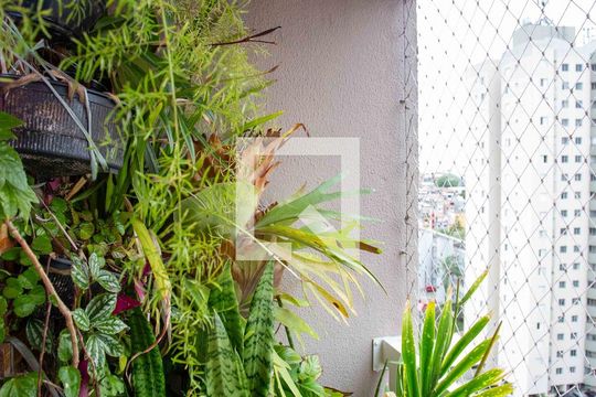 Varanda da Sala de apartamento à venda com 2 quartos, 52m² em Centro, Diadema