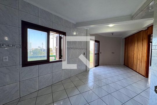 Sala/Cozinha de apartamento para alugar com 1 quarto, 60m² em Scharlau, São Leopoldo