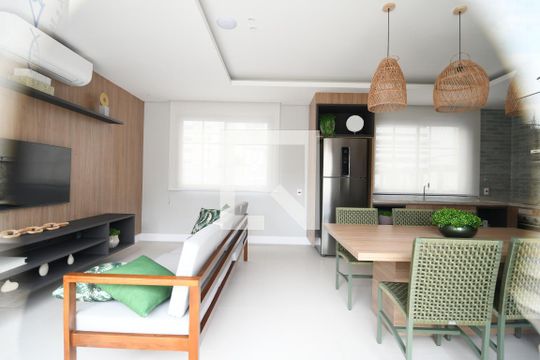 Área comum - Salão de festas de kitnet/studio à venda com 1 quarto, 46m² em Centro, Campinas