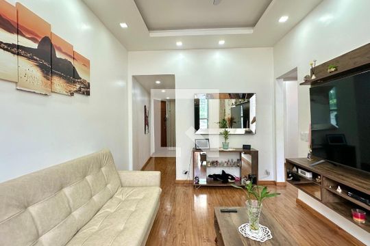 Sala de apartamento à venda com 2 quartos, 120m² em Gávea, Rio de Janeiro