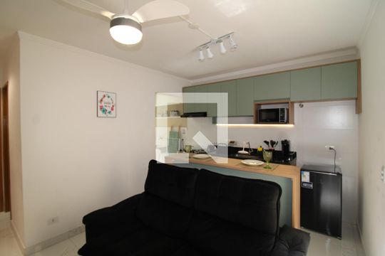 Sala/Cozinha de apartamento à venda com 1 quarto, 30m² em Casa Verde, São Paulo