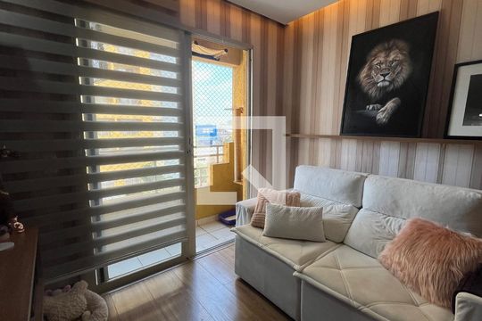 Sala de apartamento à venda com 2 quartos, 69m² em Bonfim, Campinas