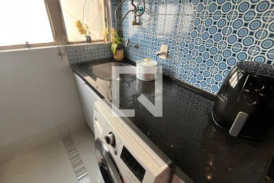 Área de Serviço de apartamento à venda com 2 quartos, 69m² em Bonfim, Campinas