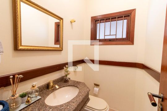 Lavabo de casa de condomínio à venda com 3 quartos, 402m² em Joaquim Egídio, Campinas