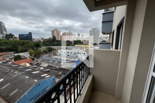 Varanda da Sala de apartamento para alugar com 2 quartos, 70m² em Santana, São Paulo