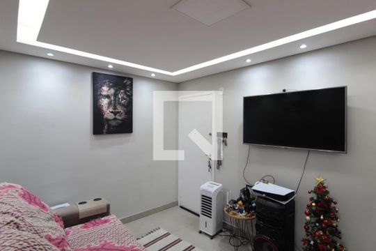 Sala de apartamento à venda com 2 quartos, 48m² em Kennedy, Contagem