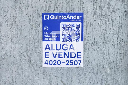Placa de apartamento à venda com 2 quartos, 100m² em Humaitá, Rio de Janeiro