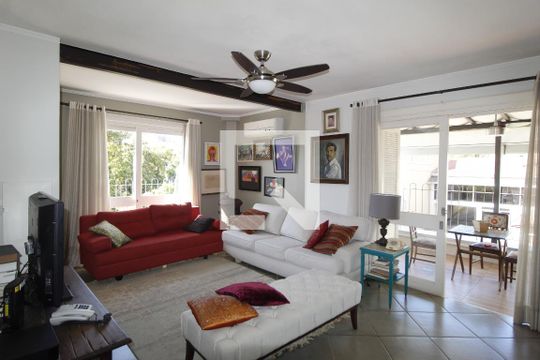 Sala 2 de apartamento à venda com 4 quartos, 169m² em Higienópolis, Porto Alegre