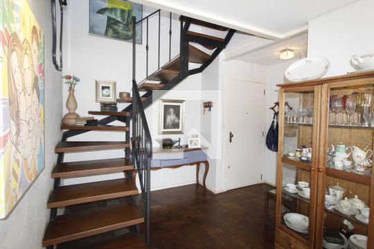 Sala de apartamento à venda com 4 quartos, 169m² em Higienópolis, Porto Alegre