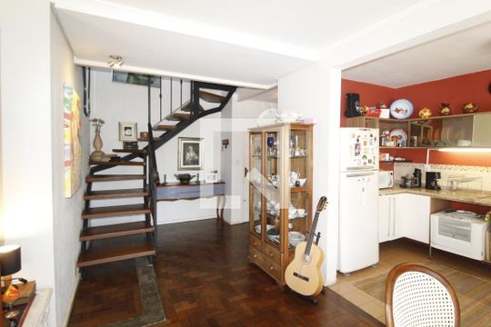 Sala de apartamento à venda com 4 quartos, 169m² em Higienópolis, Porto Alegre