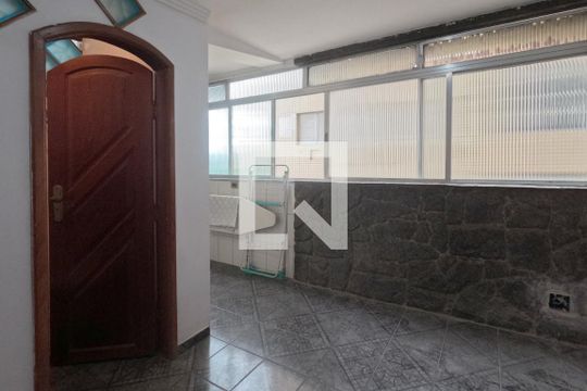 Área de Serviço de apartamento para alugar com 3 quartos, 148m² em José Menino, Santos