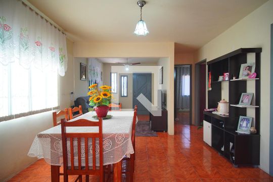 Sala de Jantar de casa à venda com 3 quartos, 90m² em Rincão, Novo Hamburgo