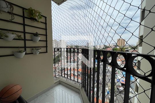 Varanda de apartamento à venda com 2 quartos, 59m² em Vila Nova Alba, São Paulo