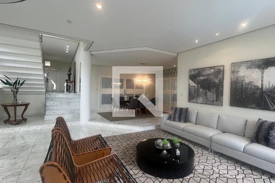 Sala de casa de condomínio à venda com 4 quartos, 980m² em Sítios de Recreio Gramado, Campinas