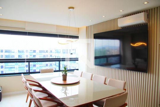 Sala/Cozinha de apartamento à venda com 2 quartos, 69m² em Vila Augusta, Guarulhos