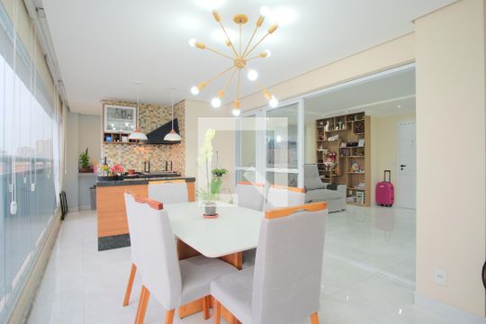 Varanda de apartamento à venda com 3 quartos, 110m² em Cidade Mãe do Céu, São Paulo