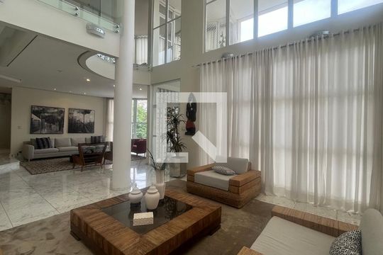 Sala de casa de condomínio à venda com 5 quartos, 980m² em Sítios de Recreio Gramado, Campinas