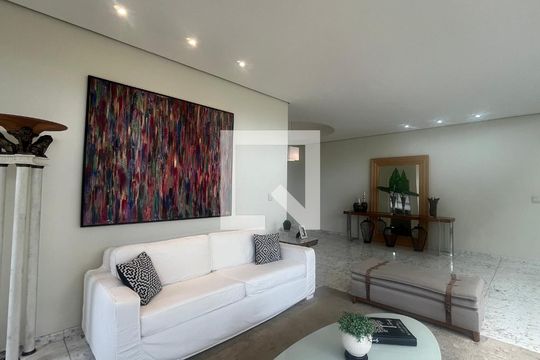 Sala de casa de condomínio à venda com 5 quartos, 980m² em Sítios de Recreio Gramado, Campinas