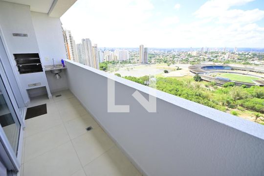 Sacada de apartamento para alugar com 1 quarto, 40m² em Setor Central, Goiânia