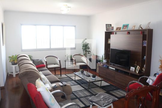 Sala de apartamento à venda com 3 quartos, 150m² em Barcelona, São Caetano do Sul
