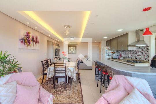 Sala de apartamento à venda com 3 quartos, 94m² em Cristo Redentor, Porto Alegre