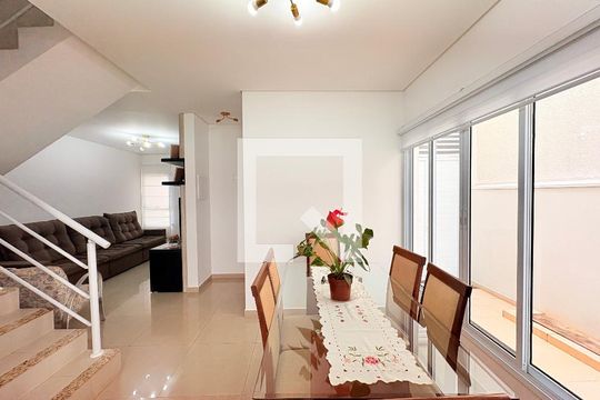 Sala de Jantar de casa de condomínio à venda com 3 quartos, 160m² em Jardim Carolina, Jundiaí