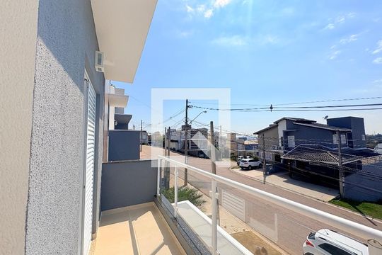 Varanda da Suíte de casa de condomínio à venda com 3 quartos, 160m² em Jardim Carolina, Jundiaí