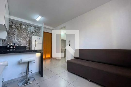 Sala de apartamento para alugar com 1 quarto, 66m² em Ouro Preto, Belo Horizonte