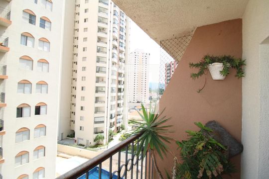 Varanda da Sala de apartamento para alugar com 3 quartos, 97m² em Mandaqui, São Paulo