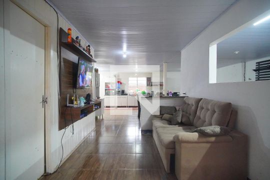 Sala de casa à venda com 3 quartos, 126m² em Canudos, Novo Hamburgo