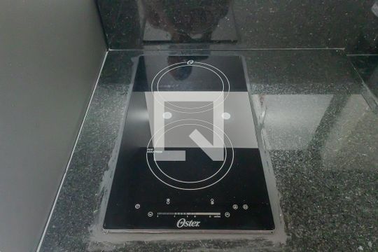 Cozinha de kitnet/studio à venda com 1 quarto, 31m² em Jardins, São Paulo