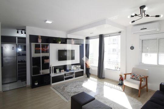 Sala de apartamento à venda com 2 quartos, 70m² em Farrapos, Porto Alegre