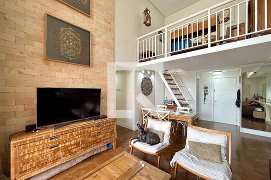 Sala de apartamento à venda com 3 quartos, 146m² em Vila Cordeiro, São Paulo