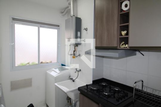 Sala/Cozinha de apartamento à venda com 2 quartos, 42m² em Vila Nova Cachoeirinha, São Paulo
