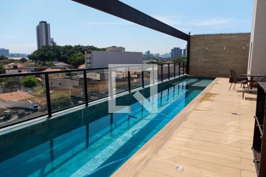 Área comum - Piscina de kitnet/studio para alugar com 1 quarto, 37m² em Presidente Altino, Osasco