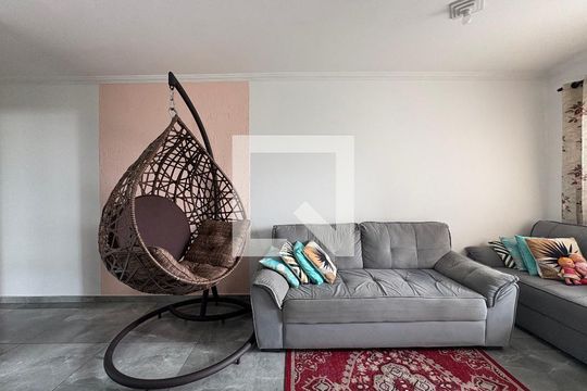 Sala de apartamento à venda com 3 quartos, 72m² em Vila Bela Vista, Santo André